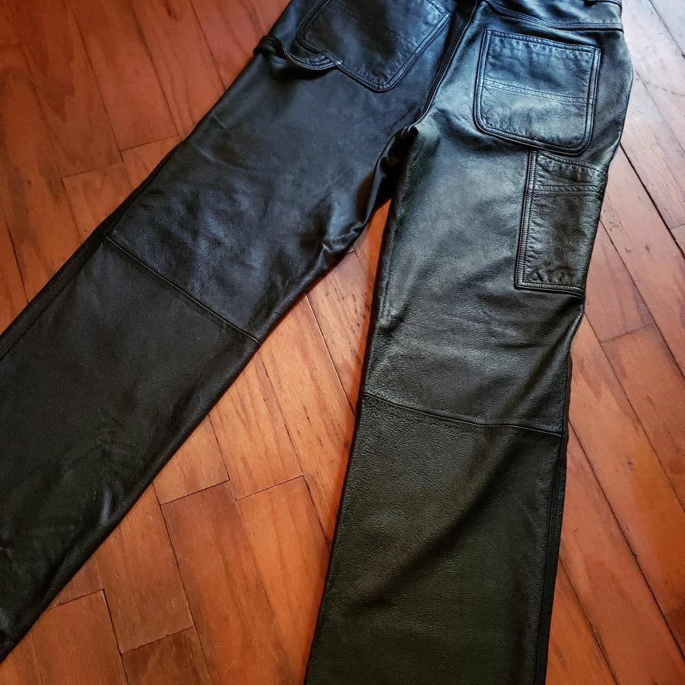Mens Leather Pants